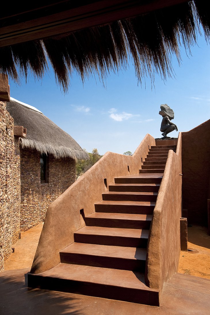 Leobo Private Reserve stairs