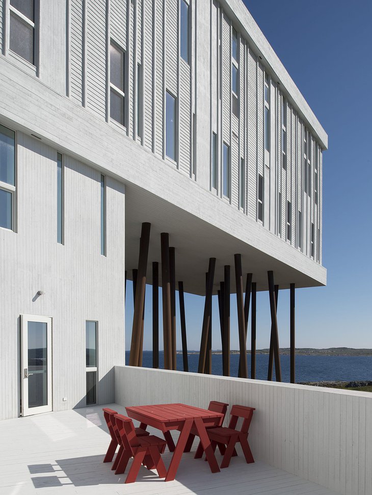 Fogo Island Inn terrace