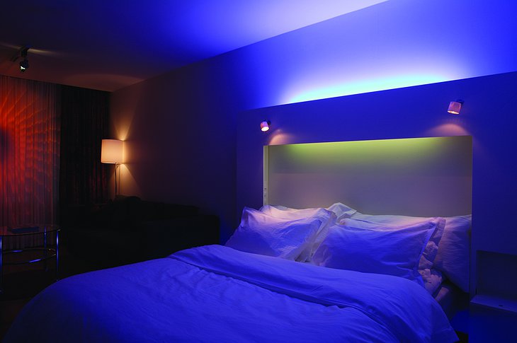 Nordic Light Hotel purple room