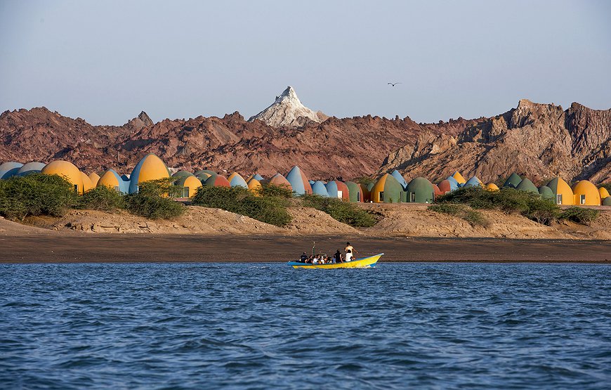 Majara Residence - Earth-Built Domes Rise From Persian Gulf Sands to Revive Forgotten Island
