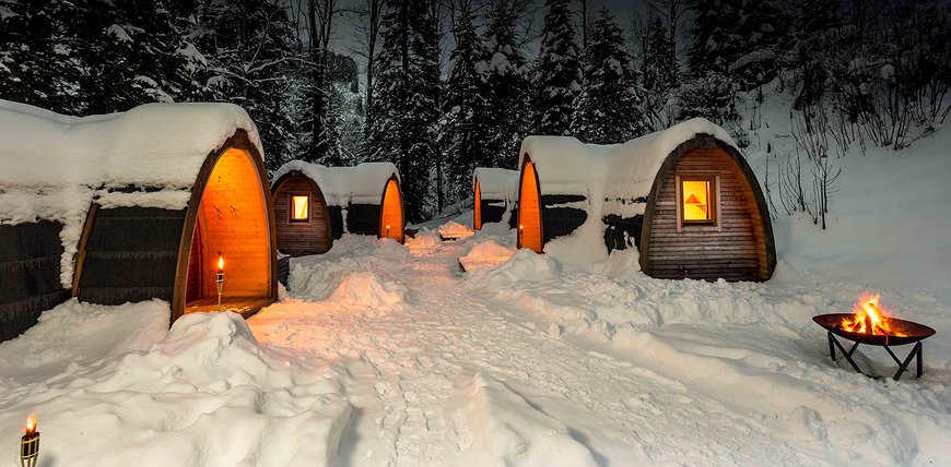 PODhouse - Wooden Huts In The Foothills Of The Alps