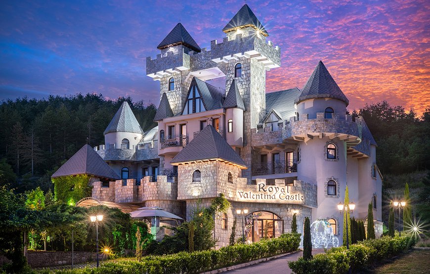 Royal Valentina Castle – A Bulgarian Retreat Built on Thermal Water