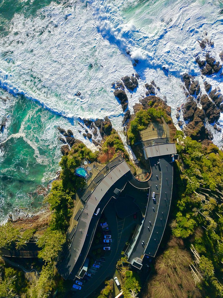 Black Rock Oceanfront Resort Aerial