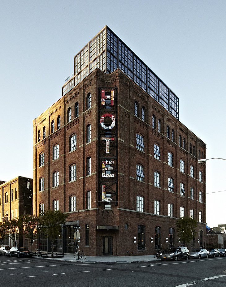 Wythe Hotel building in Brooklyn