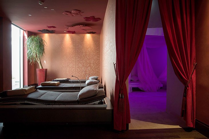 Falkensteiner Schlosshotel Velden spa relax room
