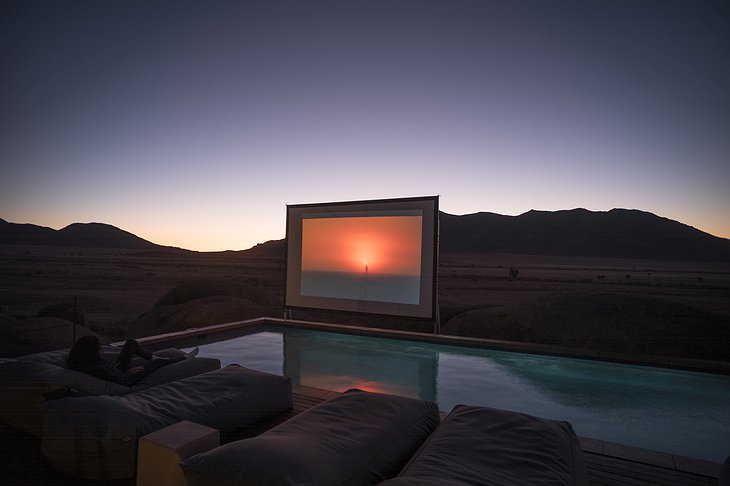 Zannier Hotels Sonop Poolside Open-Air Cinema