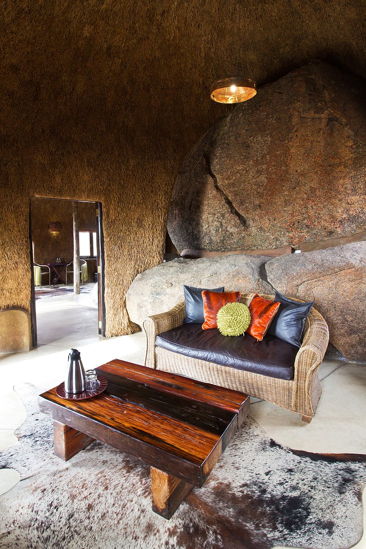 Naries Namakwa Retreat stone room