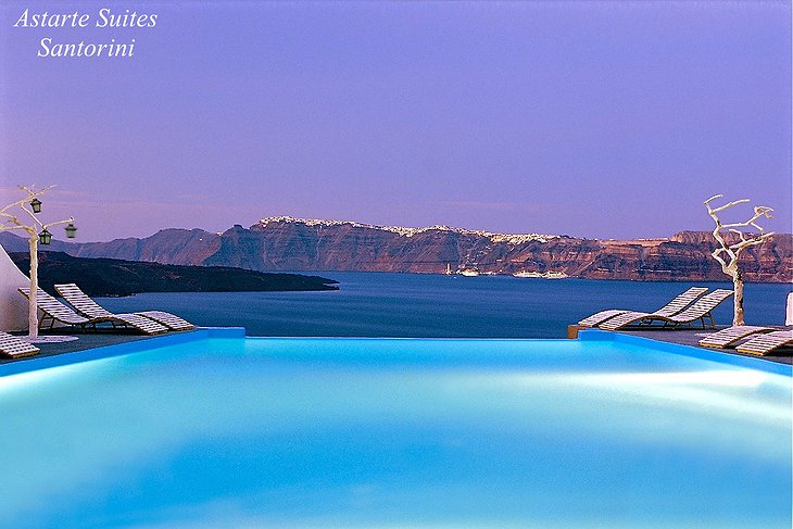 Astarte Suites Infinity pool