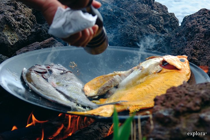 Easter Island fish dish