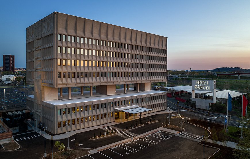 Hotel Marcel New Haven - Brutalist Revival