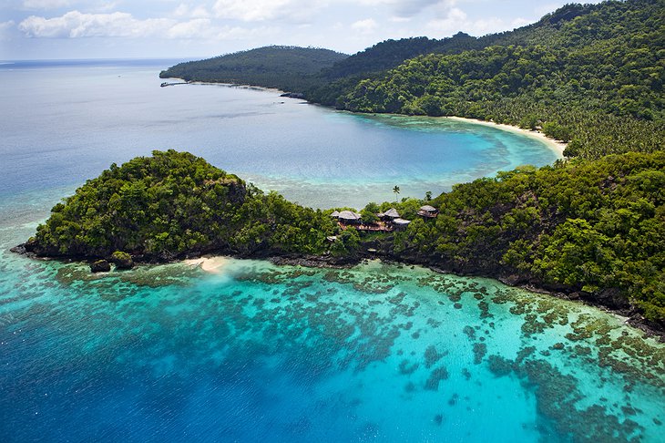 Laucala Island Resort aerial