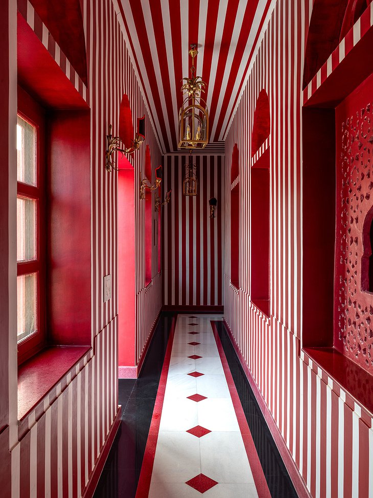 Villa Palladio Jaipur Hotel Corridor