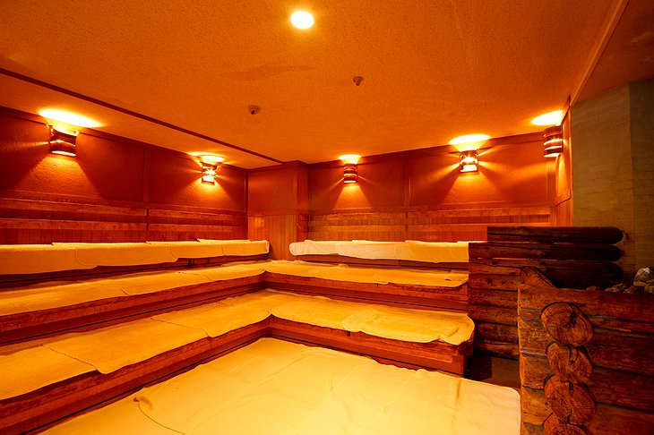 Capsule Hotel Rumor Plaza sauna