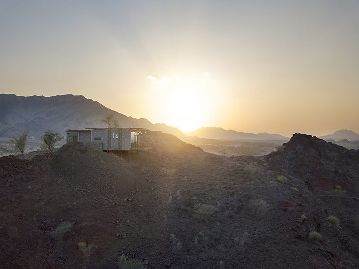 Hatta Damani Lodges Resort Sunrise