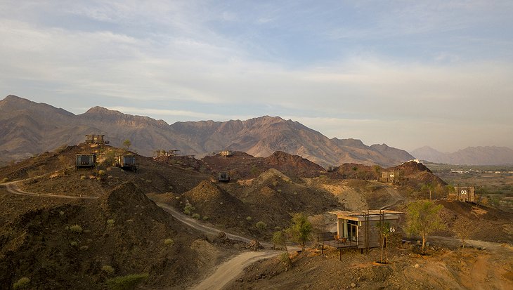 Hatta Damani Lodges Resort In The Hajar Mountains