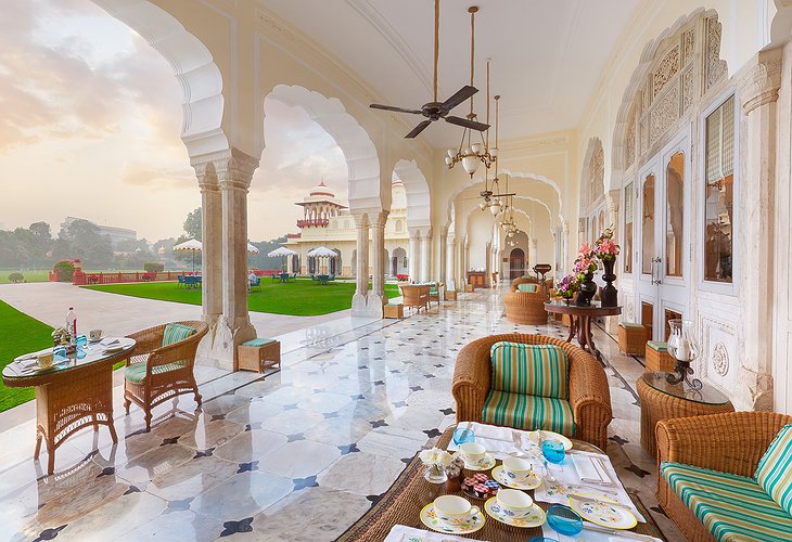 Rambagh Palace's Terrace & Gardens