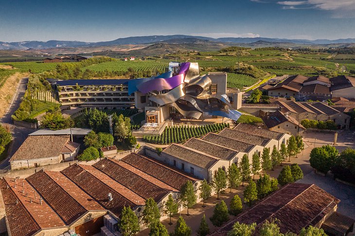 Hotel Marques De Riscal Complex With Wineries