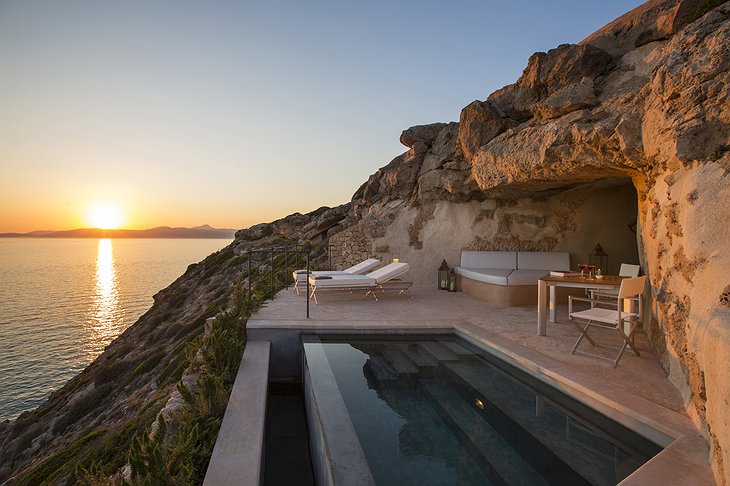 Cap Rocat Hotel Private Outdoor Cliffside Pool