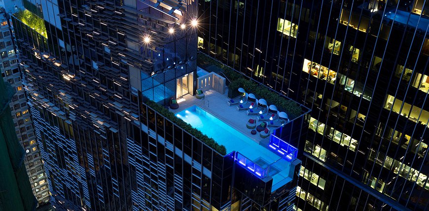 Hotel Indigo Hong Kong - Glass Bottom Swimming Pool & Panorama