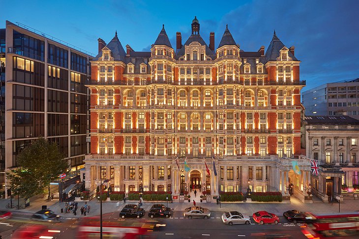 Mandarin Oriental Hyde Park Hotel Exterior Facade