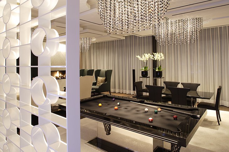 The Dolder Grand Masina Suite Pool Game