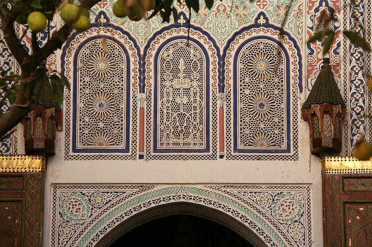 Riad Laaroussa Arabic motifs