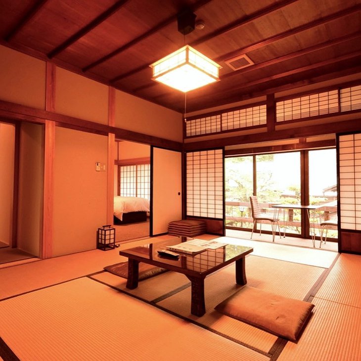 Koyasan Saizen-in Guesthouse Room With Balcony