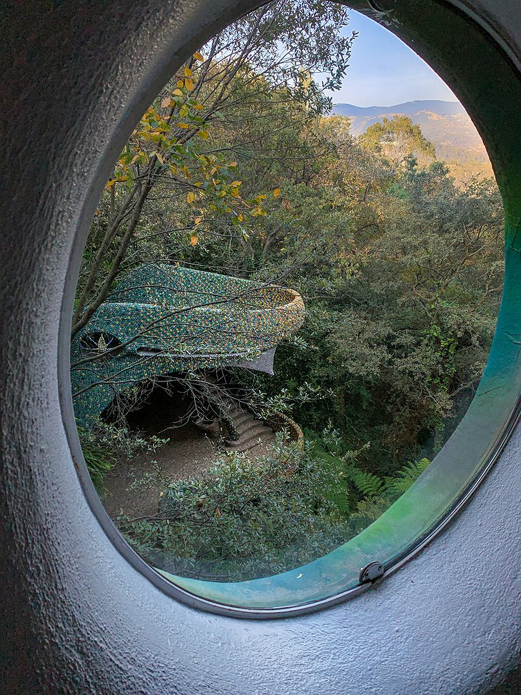 El Nido de Quetzalcóatl Bedroom Window View