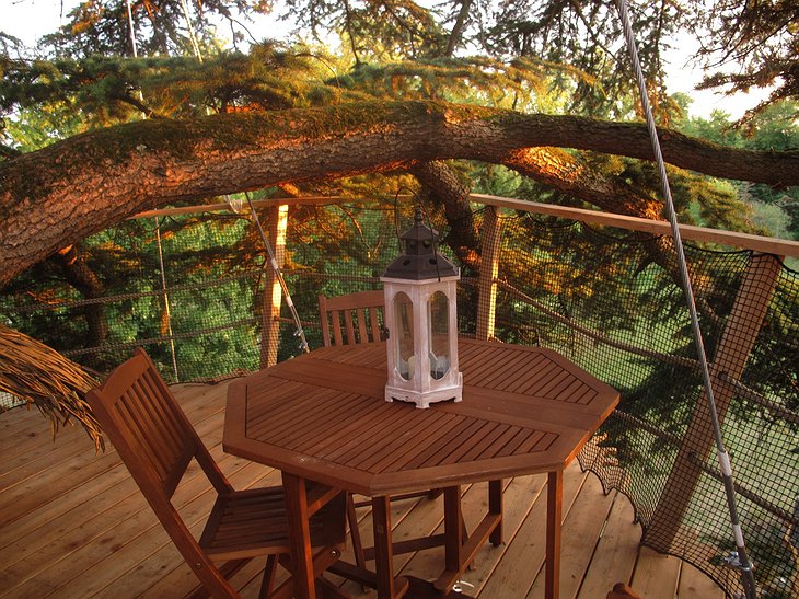 Tree house terrace