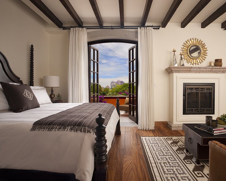 Rosewood San Miguel de Allende bedroom