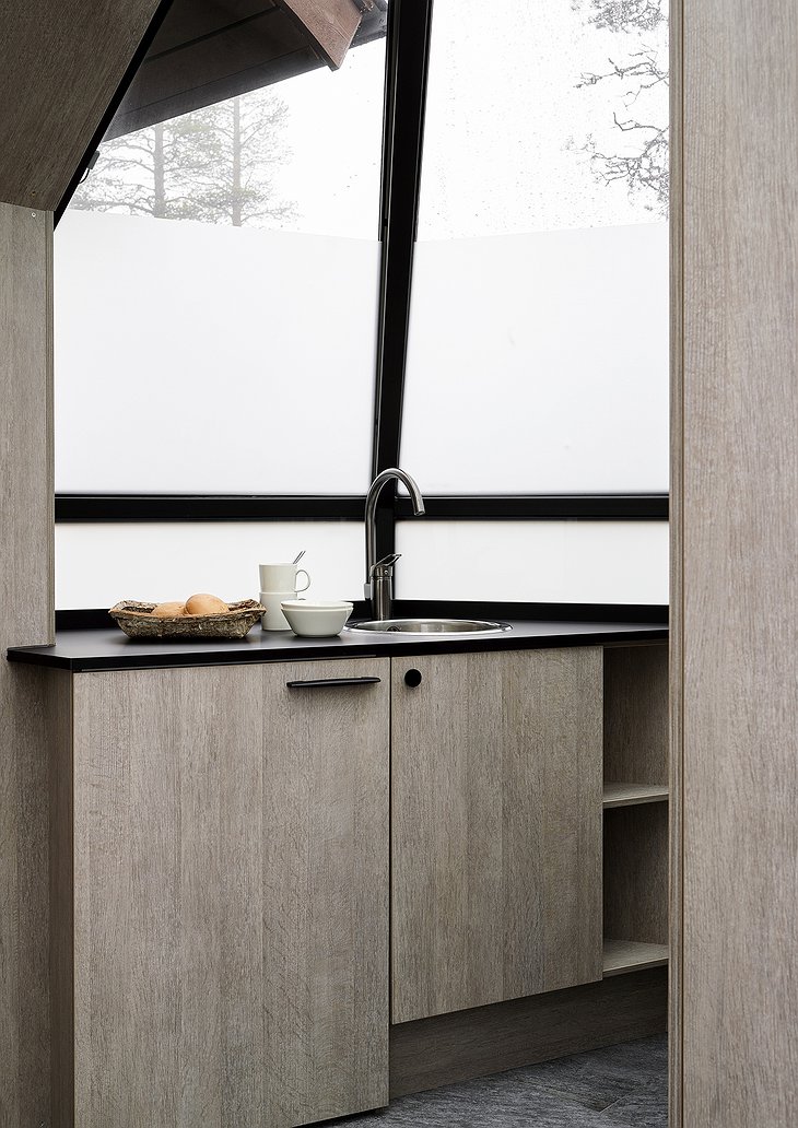 Levin Iglut igloo kitchen