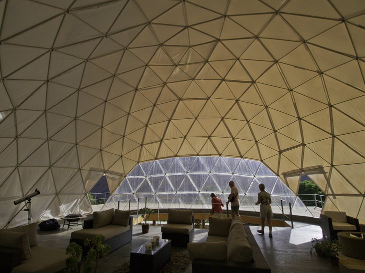Elqui Domos giant tent interior