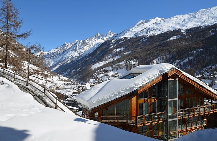 Heinz Julen Penthouse in the snow