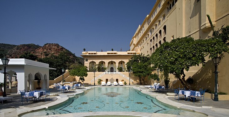 Samode Palace swimming pool