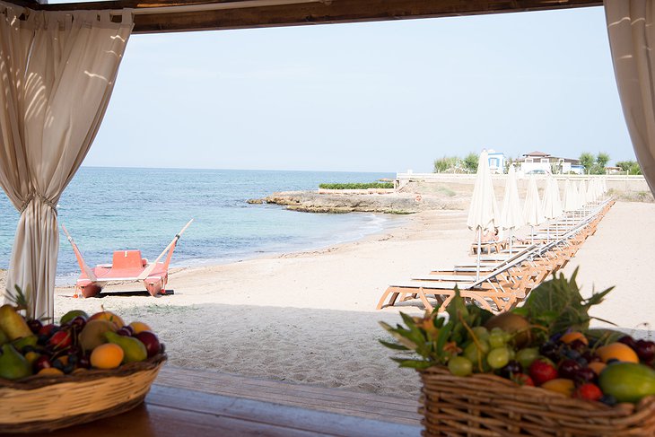 Masseria San Domenico private beach