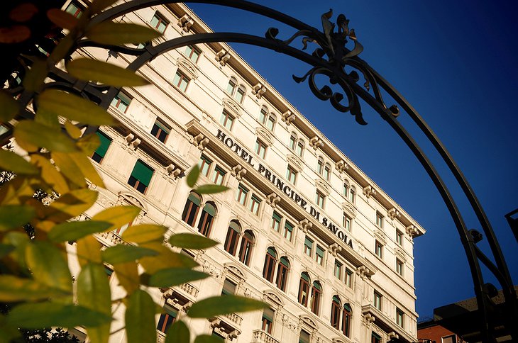 Hotel Principe di Savoia Building Facade