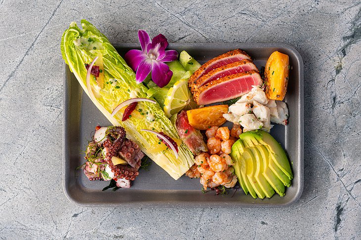 Hotel del Coronado Sun Deck - Seafood Salad