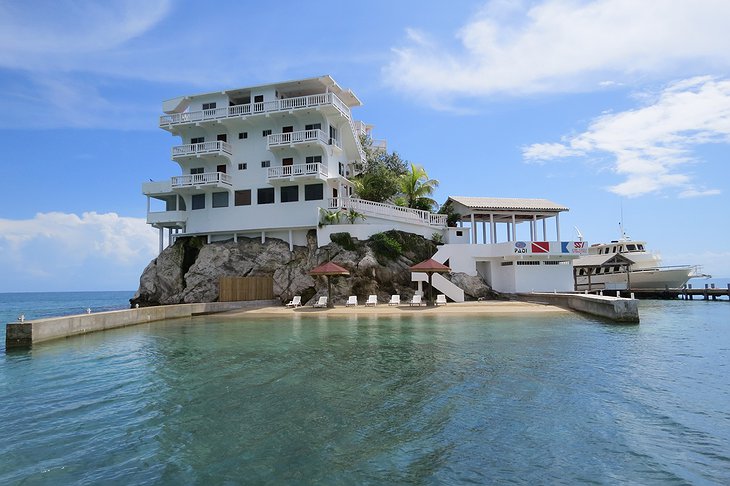 Villa on Dunbar Rock