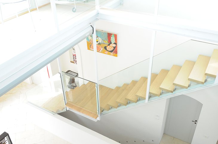 Siena House stairs