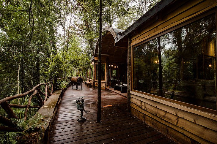 Huilo Huilo Nothofagus Hotel Jungle Balcony