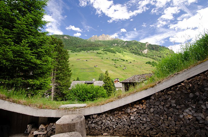 Villa Vals Terrace View