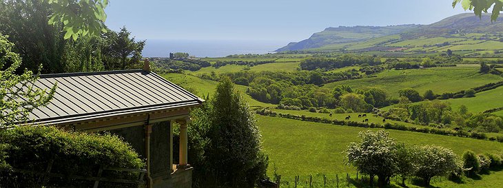 Robin Hood's Bay view from The Pigsty